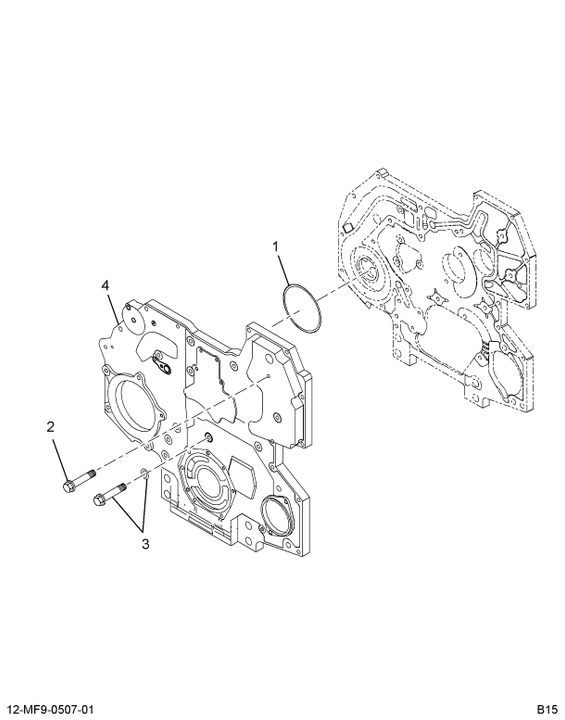 1881726C91 COVER,KIT FRNT COVER FRT HALF
