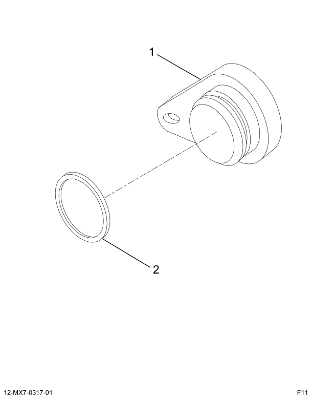 1881730C91 PLUG ASSY EGR