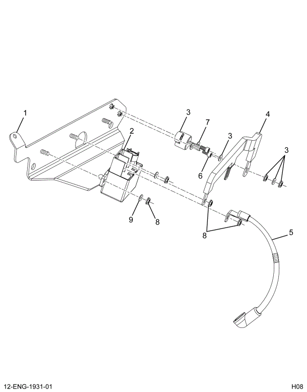 1882207C92 HARNESS ASSY MIAH