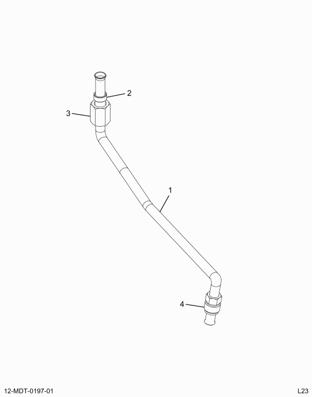 1883076C1 TUBE ASSY EBP SENSOR