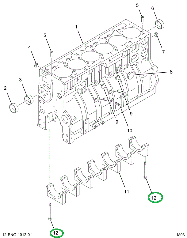 1883597C1 BOLT BEARING CAP