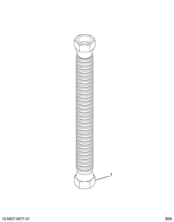 1883605C92 PUMP,KIT HIGH PRESSURE HOSE AS