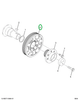 1883722C1 Pulley Damper Alternator Drive