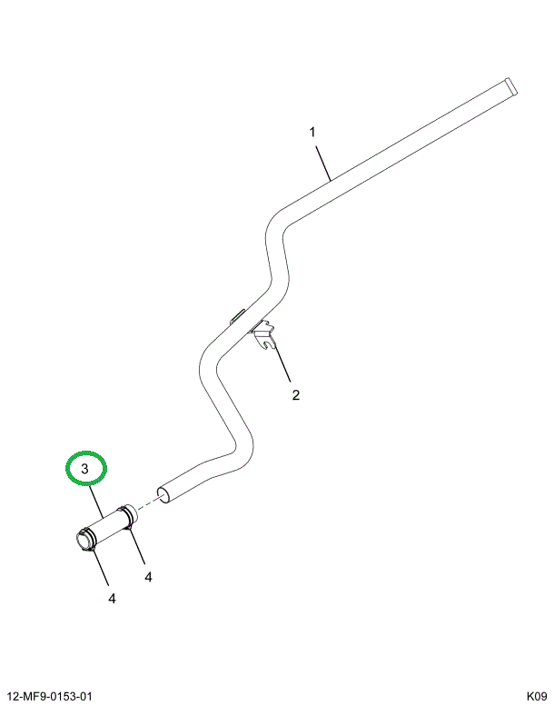 1886527C1 HOSE ISC COOLANT RETURN