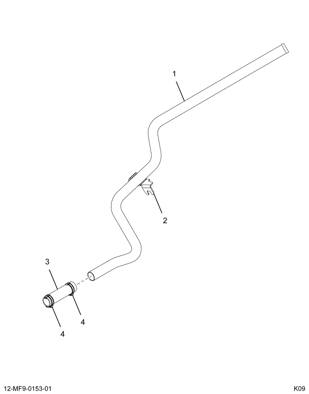 1886529C92 TUBE ASSY ISC COOLER RETURN