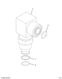 1886763C91 ELBOW ASY 90DEG ADAPTR W/SEALS