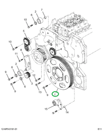 1887428C2 PULLEY FAN DRIVE