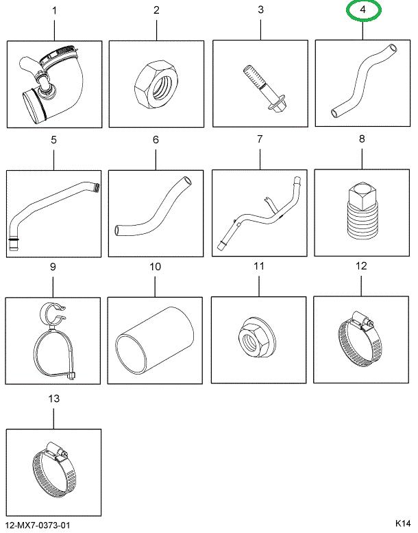 1887819C1 HOSE BREATHER OUTLET