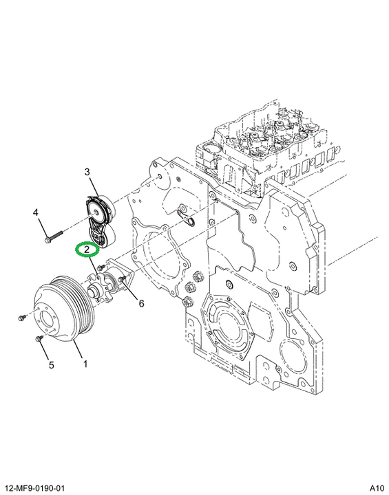 1888582C91 Housing Assembly, Fan