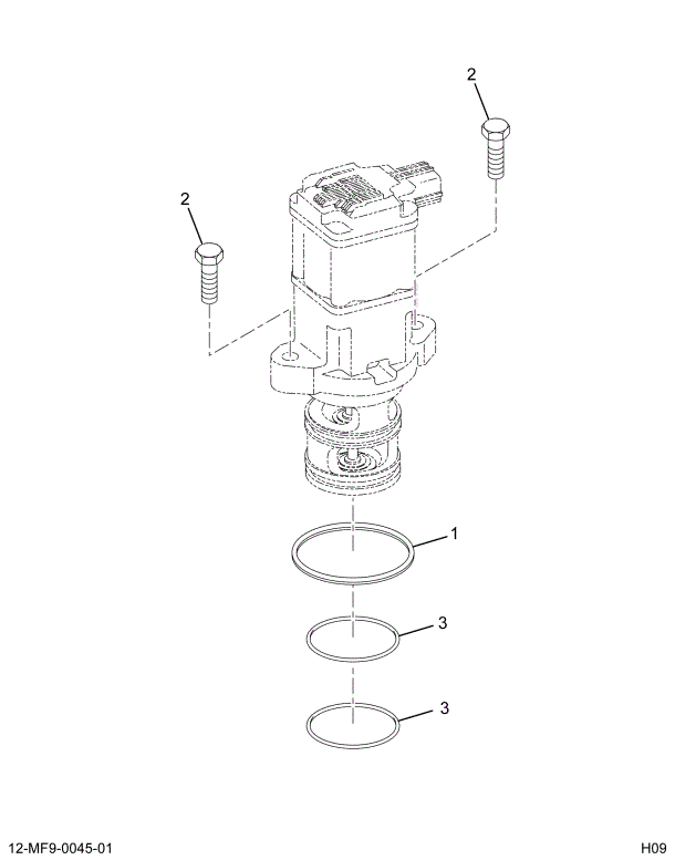 1889136C91 GASKET,KIT EGR VALVE SEALS