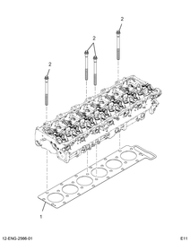 1889246C92 GASKET,KIT CYLNDR HD GASKETS W