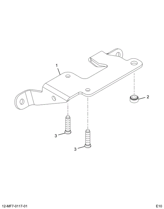 1889572C2 SUPPORT ASSY RELAY