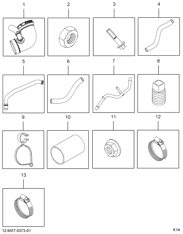 1889886C91 BREATHER,KIT OPEN BREATHER