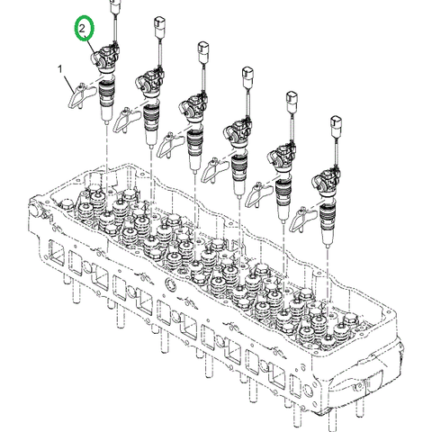 1890055C92 Injector Assembly W/seals