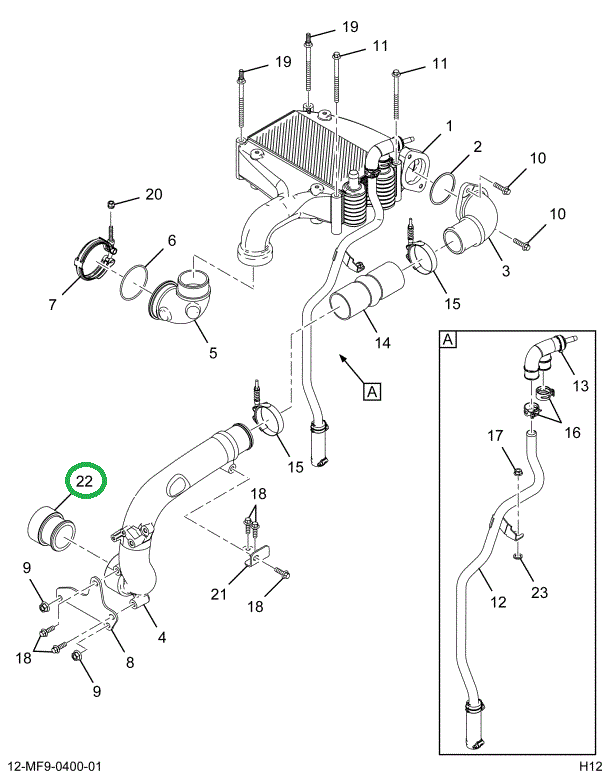 1890328C1 SEAL CROSSOVER TUBE