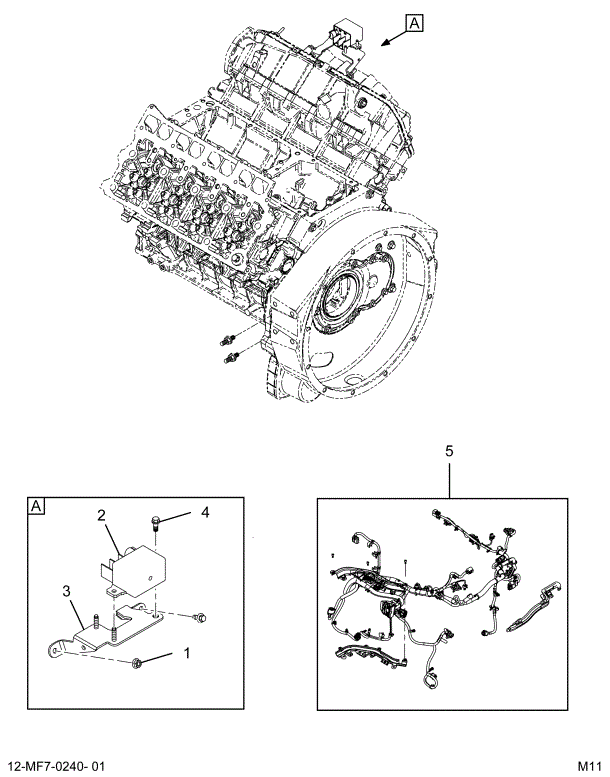 1890350C93 HARNESS,MM ASSEMBLY  HARNESS W