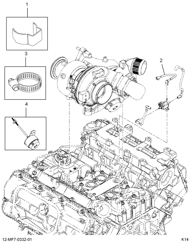 1897456C92 ACTUATOR,KIT ACTUATOR W/ WASTE