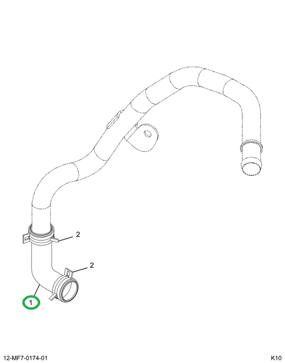 1897465C1 HOSE 90 DEG 1 INCH