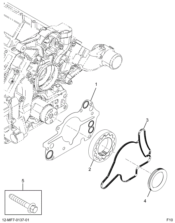 1897466C91 PUMP,KIT OIL PUMP GEROTOR