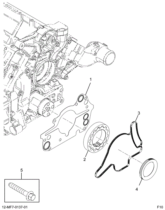 1897466C91 PUMP,KIT OIL PUMP GEROTOR