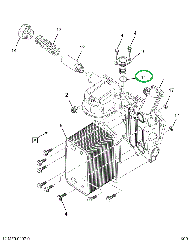 1899095C2 RING O SIZE 127 LO TEMP VITON