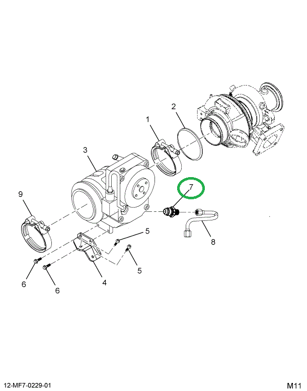 1899277C1 FITTING M10 37DEG FLARE STRGHT