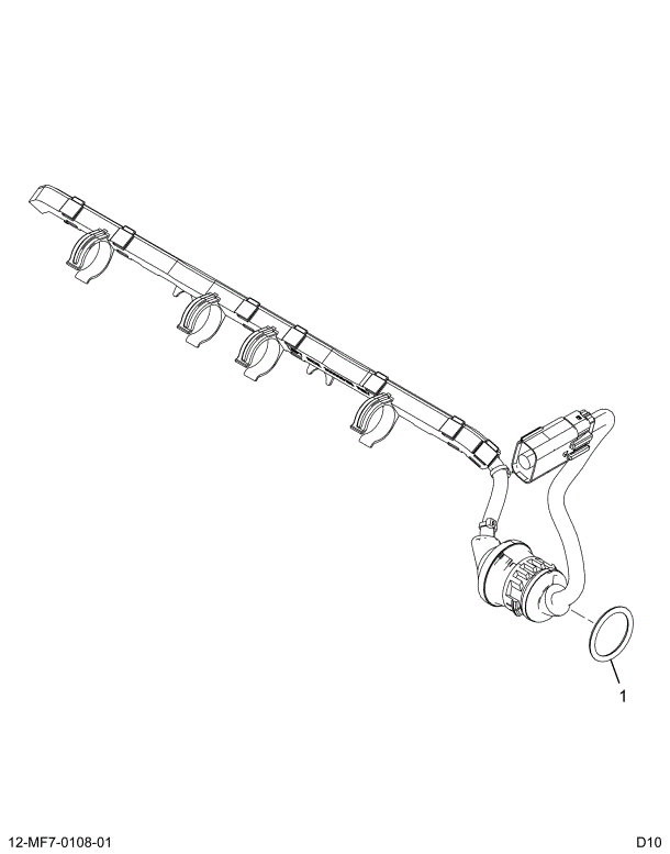 1899576C92 HARNESS, ASSY UVC L