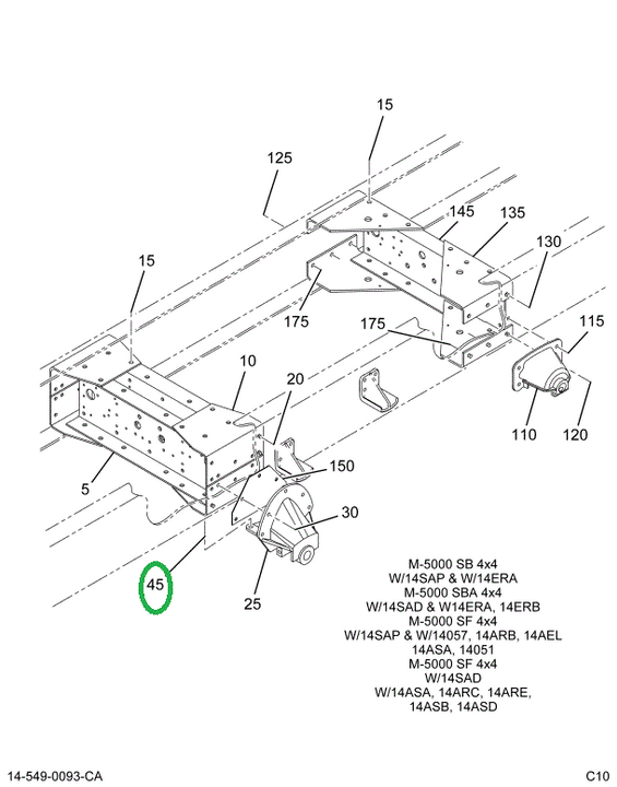 193482R1 Spacer, Tow Hook