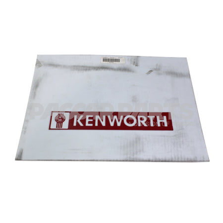 19X14WKWF MUDFLAP-WHITE KW BAR