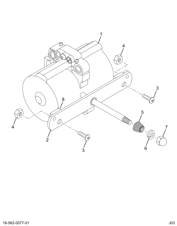 2000406C92 MOTOR W/S WIPER AIR RH