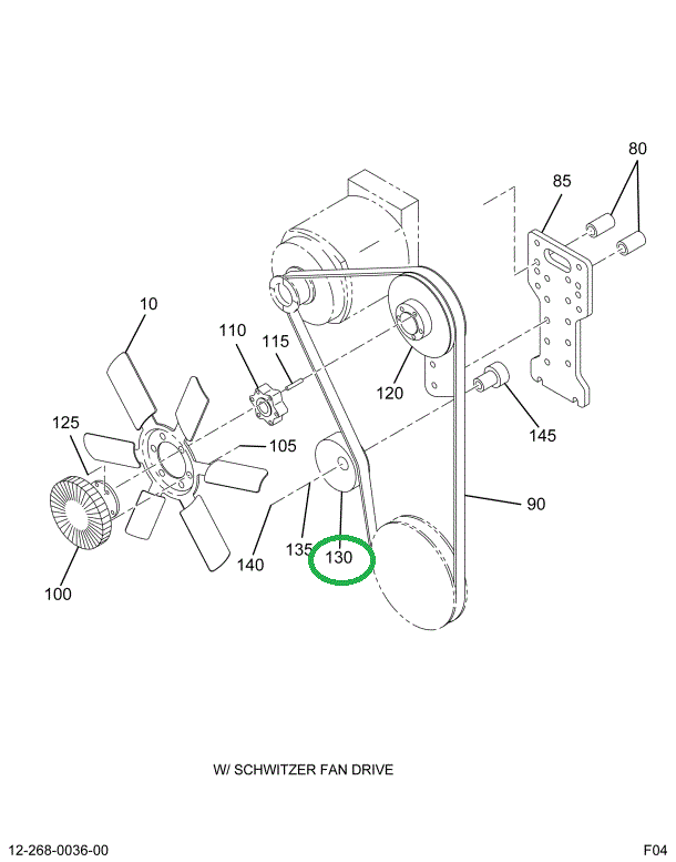 2001805C1 PULLEY BELT IDLER