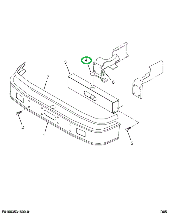 2001823C2 Cable, Tow Pin Retainer