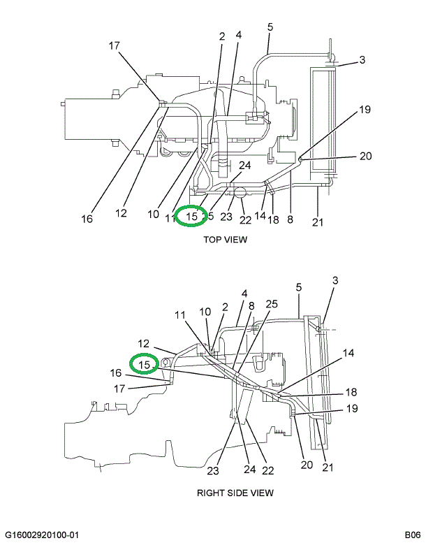 2002187C91 HOSE RCVR DRIER TO EVAP W/134A