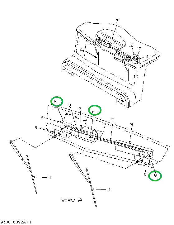 2002503C1 CLIP SPG RETAINER W/S WIPER