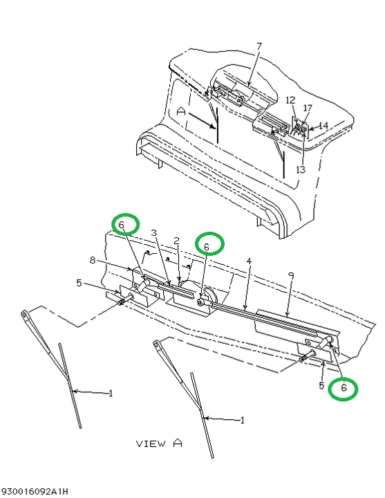 2002503C1 CLIP SPG RETAINER W/S WIPER