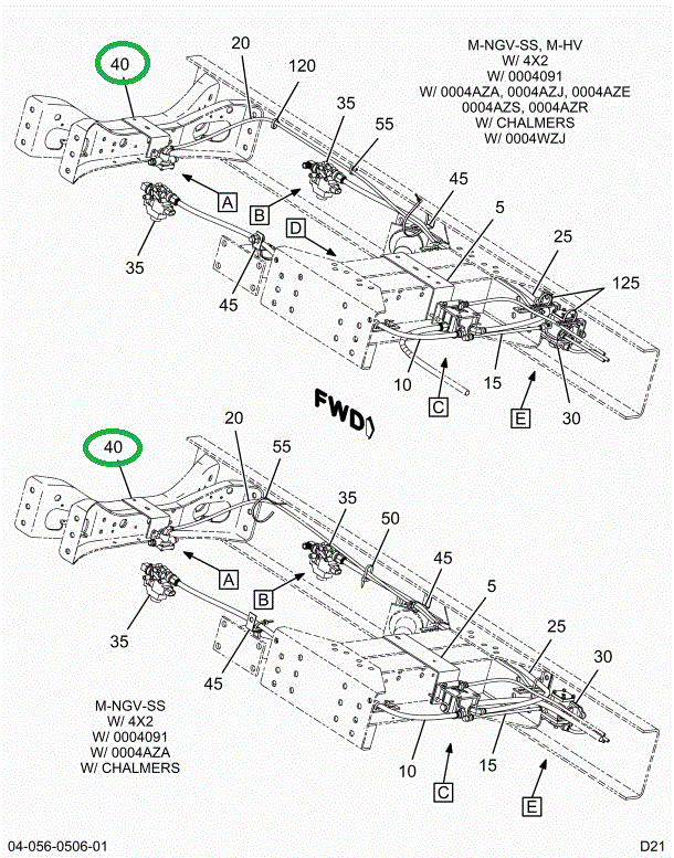 2003374C1 BRACKET RELAY VALVE