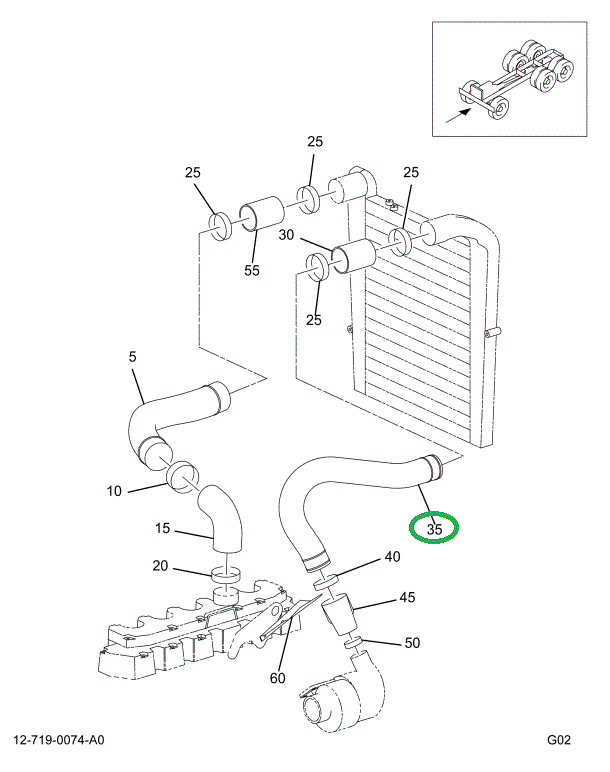 2004151C2 PIPE AIR TURBO/CAC