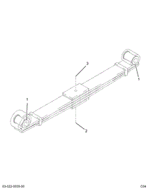 2004175C1 SPRING CHASSIS FRONT 14K