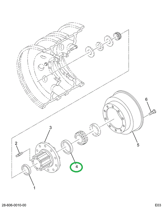 2004184C1 BOLT WHEEL HUB RT THREAD