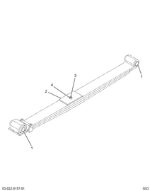 2004524C91 SPRING CHASSIS FRONT 16000#