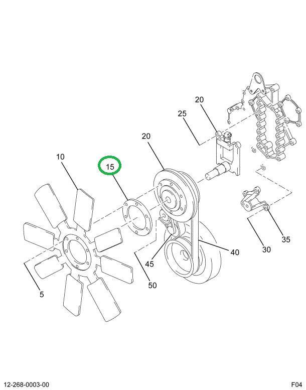 2005152C1 SPACER FAN