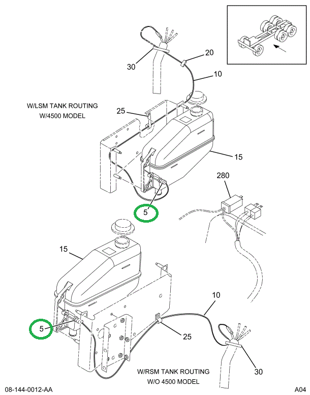 2005190C1 SENSOR,GAUGE LOW COOLANT SENDE