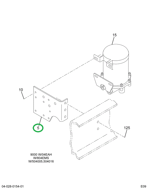 2005347C2 BRACKET CROSSMEMBER EXTEN*CROS