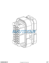 2005482C1 CONNECTR,CONNECTOR BODY 23-WAY
