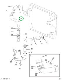 2005519C2 PIPE,RAD UPPER