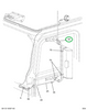 2005538C91 BRACKET ANTENNA MTG