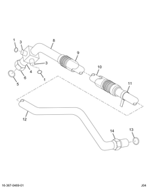 2005845C94 HOSE ASSY COMPR TO COND