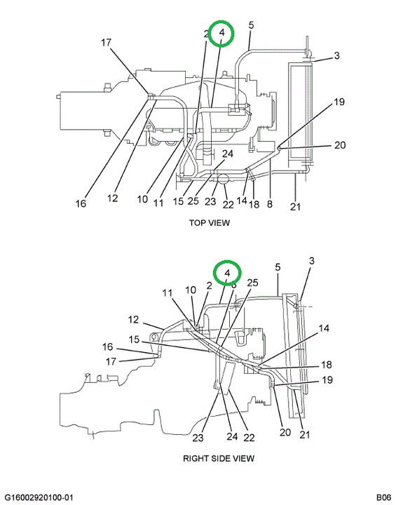 2005846C91 HOSE EVAP TO COMPR W/134A