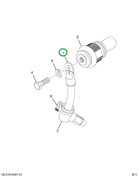 2006364C91 Cable, Battery Jump Start Stud