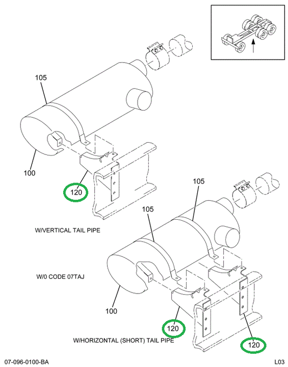 2006711C1 BRACKET SUPPORT MUFFLER OR TAI